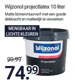 Inter Chalet Wijzonol projectlatex aanbieding