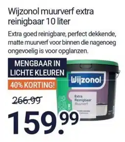 Inter Chalet Wijzonol muurverf extra reinigbaar aanbieding