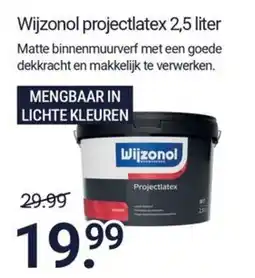 Inter Chalet Wijzonol projectlatex aanbieding