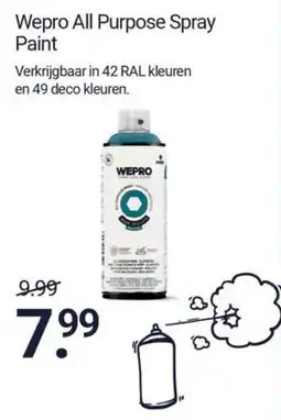 Inter Chalet Wepro All Purpose Spray Paint aanbieding