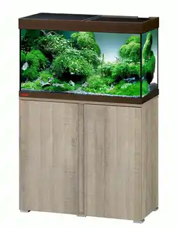Pets Place Eheim Vivaline LED - Aquarium - Grijs eiken&Brons 81x36x119 cm aanbieding