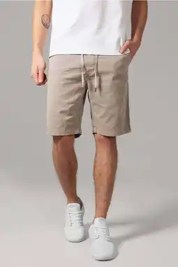 Wehkamp Urban Classics regular casual short beige aanbieding