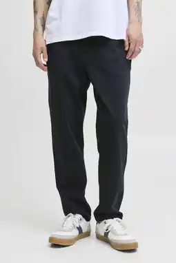 Wehkamp JACK & JONES PANTS STUDIO tapered casual broek donkerblauw aanbieding