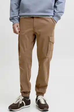 Wehkamp JACK & JONES PANTS STUDIO regular fit cargobroek - bruin aanbieding