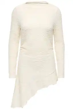Wehkamp ONLY mini jurk - ecru aanbieding