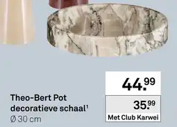 Karwei Theo-Bert Pot Decoratieve Schaal aanbieding