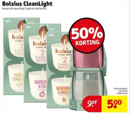 Kruidvat Bolsius CleanLight aanbieding