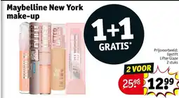 Kruidvat Maybelline New York make-up aanbieding