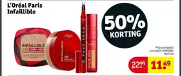 Kruidvat L'Oréal Paris Infaillible aanbieding