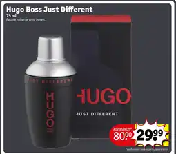 Kruidvat Hugo Boss Just Different aanbieding