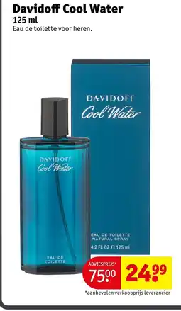 Kruidvat Davidoff Cool Water aanbieding