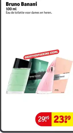 Kruidvat Bruno Banani aanbieding
