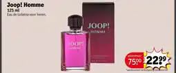 Kruidvat Joop! Homme aanbieding