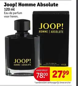 Kruidvat Joop! Homme Absolute aanbieding