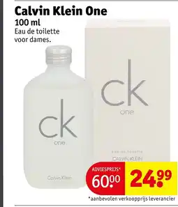 Kruidvat Calvin Klein One aanbieding