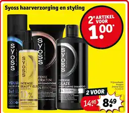 Kruidvat Syoss haarverzorging en styling aanbieding