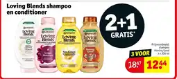 Kruidvat Loving Blends shampoo en conditioner aanbieding