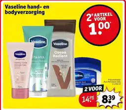 Kruidvat Vaseline hand- en bodyverzorging aanbieding