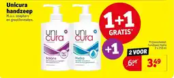 Kruidvat Unicura handzeep aanbieding