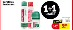 Kruidvat Borotalco deodorant aanbieding