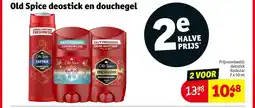 Kruidvat Old Spice deostick en douchegel aanbieding
