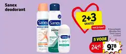 Kruidvat Sanex deodorant aanbieding