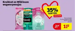 Kruidvat Kruidvat en Wilkinson wegwerpmesjes aanbieding