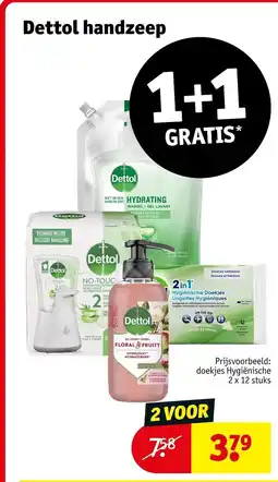 Kruidvat Dettol handzeep aanbieding