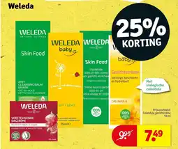 Kruidvat Weleda Skin Food aanbieding