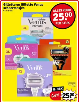 Kruidvat Gillette en Gillette Venus scheermesjes aanbieding