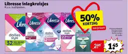 Kruidvat Libresse inlegkruisjes aanbieding