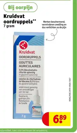 Kruidvat Kruidvat oordruppels aanbieding