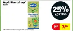 Kruidvat Wapiti Hoestsiroop aanbieding