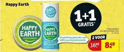 Kruidvat Happy Earth deodorant aanbieding