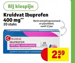 Kruidvat Kruidvat Ibuprofen aanbieding