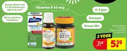 Kruidvat Vitamine D 10 mcg aanbieding