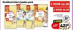 Kruidvat Kruidvat luiers jumbo pack aanbieding