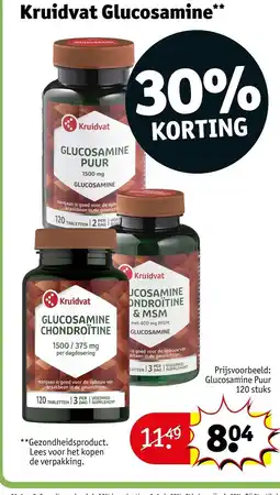 Kruidvat Kruidvat Glucosamine aanbieding