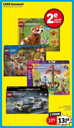 Kruidvat LEGO bouwset aanbieding