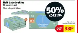 Kruidvat Naïf babydoekjes aanbieding