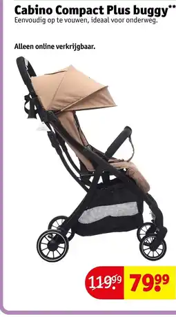 Kruidvat Cabino Compact Plus buggy aanbieding