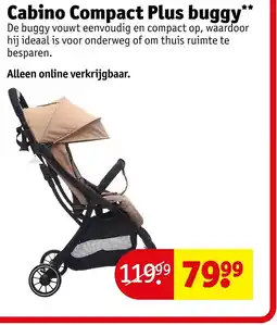 Kruidvat Cabino Compact Plus buggy aanbieding