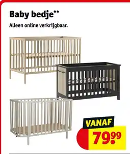 Kruidvat Baby bedje aanbieding