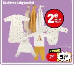 Kruidvat Kruidvat babytextiel aanbieding
