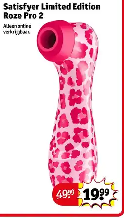 Kruidvat Satisfyer Limited Edition Roze Pro 2 aanbieding