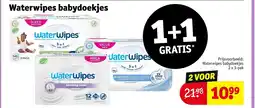 Kruidvat Waterwipes babydoekjes aanbieding
