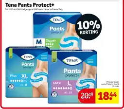 Kruidvat Tena Pants Protect+ aanbieding