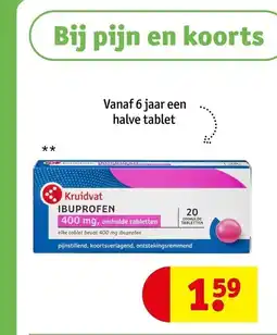 Kruidvat Ibuprofen aanbieding