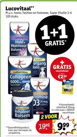 Kruidvat Lucovitaal aanbieding