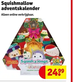 Kruidvat Squishmallow adventskalender aanbieding